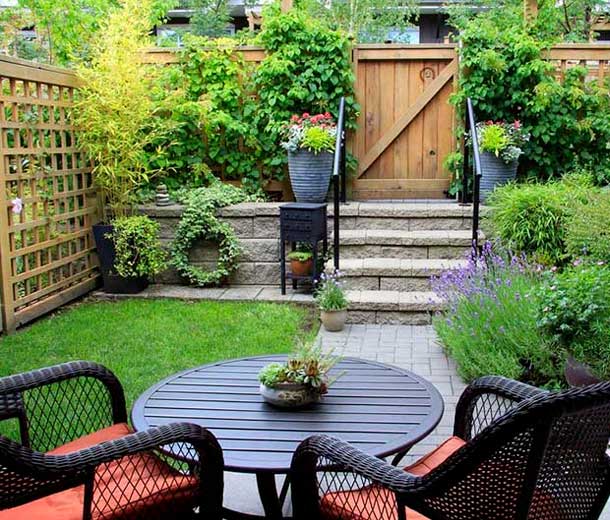 giardino privato dettagli